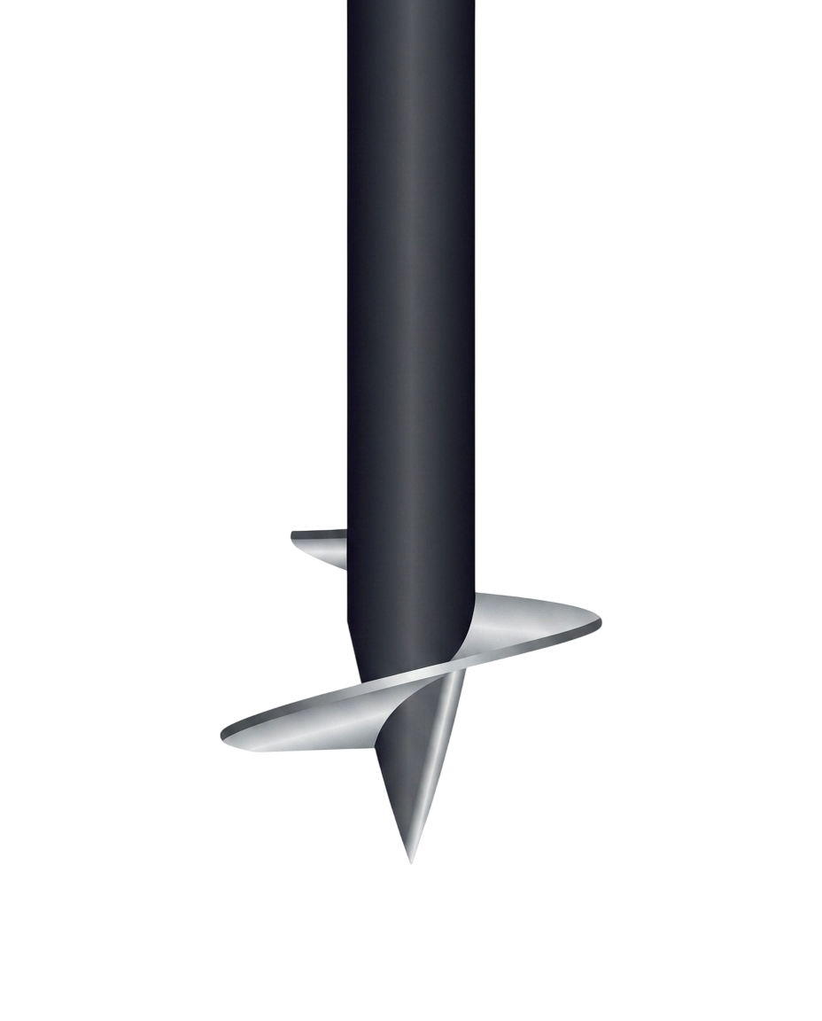 Свая винтовая 133 на 5000 мм
